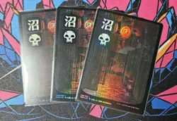 3x Swamp x3 NM Foil MTG 298 Kamigawa Neon Dynasty NEO Unplayed Magic Gathering - Image 1
