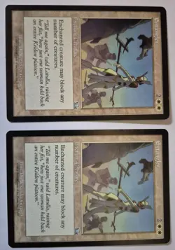 ENTANGLER x2 MTG PROPHECY 2000 MAGIC THE GATHERING UC WHITE ENCHANTMENT LP - Image 2