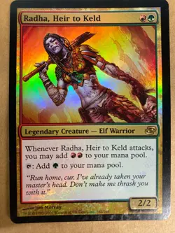 MTG 1x FOIL Radha, Heir to Keld # 162 Planar Chaos Magic the Gathering x1 LP - Image 1