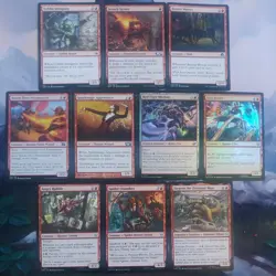 10x MTG Powerful Red Creature Spells! *Foils* All NM Mint! Ships Fast! - Image 1