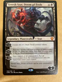 MTG 1x Tevesh Szat, Doom of Fools # 153 Commander Legends Magic Gathering x1 NM - Image 1