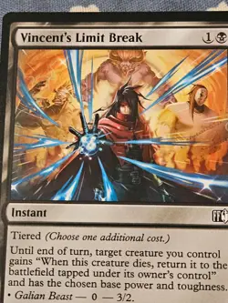 Vincent's Limit Break - Final Fantasy English Magic MTG - Image 2