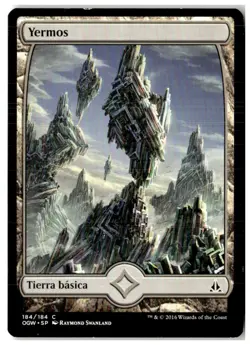 MTG Wastes (184) - Full Art - Oath of the Gatewatch MP 2 SP + 2 JP Playset (x4) - Image 3