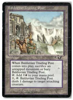 MTG Balduvian Trading Post - Alliances Heavily Played English - Image 1