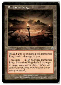 MTG Barbarian Ring - Odyssey Heavily Played English - Image 1