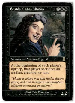 MTG Braids, Cabal Minion - Odyssey Heavily Played English - Image 1
