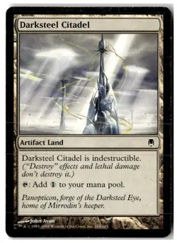 MTG Darksteel Citadel - Darksteel Heavily Played English - Image 1
