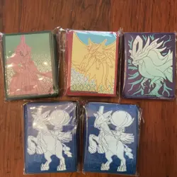 CARD SLEEVES 65CT SEALED POKEMON Lot of 5 - Image 1