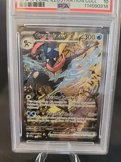 2024 POKEMON SVP EN-SV BLACK STAR PROMO #132 GRENINJA EX PSA 10 - Image 4