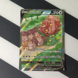 Greedent V Alt Art 257/264 Ultra Rare Fusion Strike Pokemon TCG Card Near Mint - Image 1