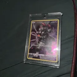 FULL ART Armored Mewtwo HOLO Promo SM228 Pokemon Collector's Chest 2019 - LP - Image 3