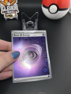 Pokemon Psychic Energy SVE #005 *5 SWIRLS* Old Cosmos Holo English 151 (CB) - Image 4