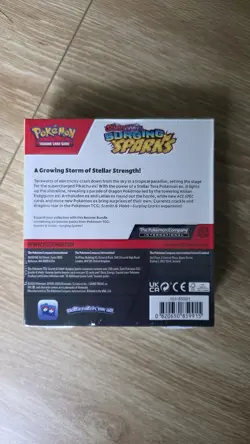 Pokemon TCG Surging Sparks Booster Bundle Box Factory Sealed! 6 Packs! - Image 3