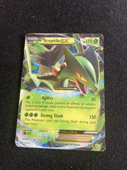Sceptile EX XY53 XY Holo Pokemon TCG Heavily Played - Image 1