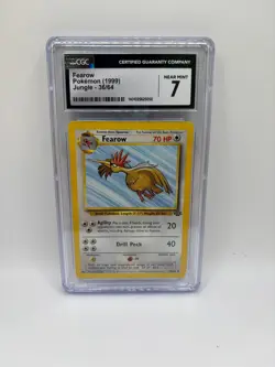 1999 Pokemon Jungle Fearow #36 CGC 7 NEAR MINT - Image 1