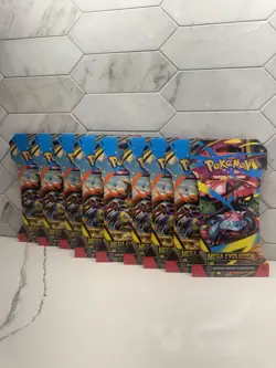 Mega Evolutions Sleeved Booster Pack Lot Pokemon Tcg Factory Sealed X10 💎💎 - Image 4