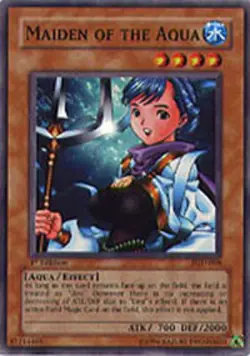 Yugioh! MP Maiden of the Aqua - PGD-008 - Common - 1st Edition Moderately Played - Image 1