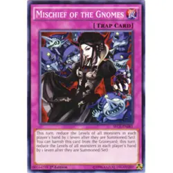 Yugioh! MP Mischief of the Gnomes - SECE-EN081 - Common - 1st Edition Moderately - Image 1