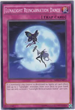 Yugioh! MP Lunalight Reincarnation Dance - SHVI-EN071 - Common - Unlimited Editi - Image 1