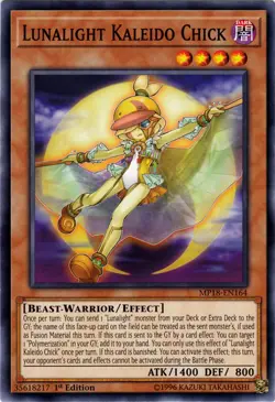 Yugioh! MP Lunalight Kaleido Chick - MP18-EN164 - Common - 1st Edition Moderatel - Image 1