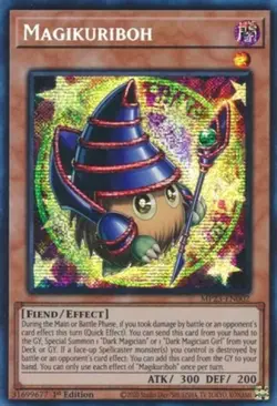 Yugioh! MP Magikuriboh - MP23-EN002 - Prismatic Secret Rare - 1st Edition Modera - Image 1