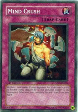 Yugioh! MP Mind Crush - SOD-EN056 - Common - 1st Edition Moderately Played, Engl - Image 1