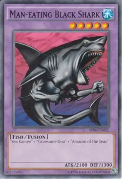Yugioh! MP Man-Eating Black Shark - AP06-EN021 - Common - Unlimited Edition Mode - Image 1