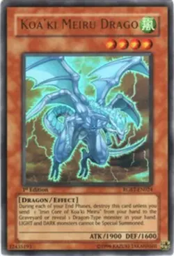 Yugioh! MP Koa'ki Meiru Drago - RGBT-EN024 - Ultra Rare - Unlimited Edition Mode - Image 1