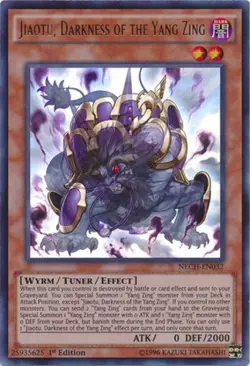 Yugioh! MP Jiaotu, Darkness of the Yang Zing - NECH-EN032 - Ultra Rare - 1st Edi - Image 1