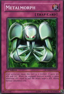 Yugioh! MP Metalmorph - SDMM-EN033 - Common - 1st Edition Moderately Played, Eng - Image 1