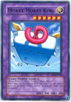 Yugioh! MP Mokey Mokey King - DR3-EN096 - Common - Unlimited Edition Moderately - Image 1