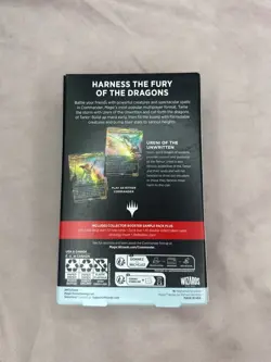 Temur Roar NEW MTG Tarkir Dragonstorm Commander Deck - Magic Cards Sealed - Image 3