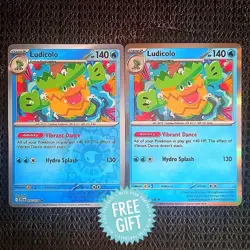 ✨ Ludicolo 037/159 Reverse Holo Rare Set Journey Together Pokemon Poke TCG Card - Image 1
