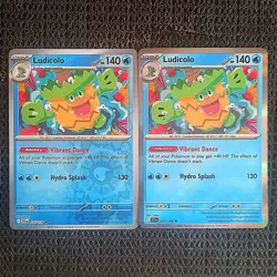 ✨ Ludicolo 037/159 Reverse Holo Rare Set Journey Together Pokemon Poke TCG Card - Image 3