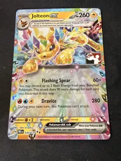 Jolteon ex Play! Pokemon Prize Pack 030/131 Promo Card - Image 1