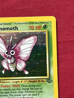 Venomoth 13/64 Holo Shiny Card Excellent Condition Pokemon (T89) - Image 4