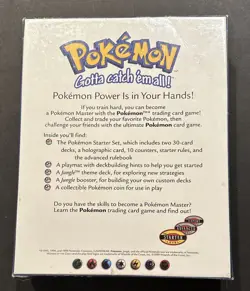 1999 ORIGINAL POKEMON TRADING CARD GAME STARTER GIFT BOX SEALED! W/SEAL & PACK! - Image 3
