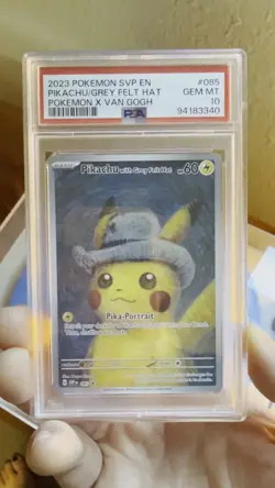 Pikachu with Grey Felt Hat 085 Sv: Scarlet & Violet Promo Cards Regular - Image 2
