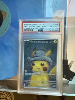 Pikachu with Grey Felt Hat 085 Sv: Scarlet & Violet Promo Cards Regular - Image 4