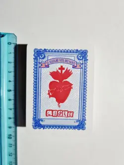 CARTE DA GIOCO CUORE ALLEGRE VITE DEI SANTI POKER ORIGINAL PLAYING CARD NEW - Image 4