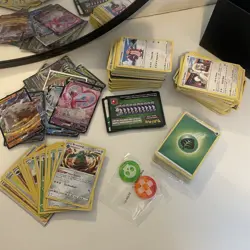 Pokemon Cards Bundle - V Holo Reverse Holo Common Uncommon Rare Job Lot - Image 1