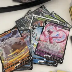 Pokemon Cards Bundle - V Holo Reverse Holo Common Uncommon Rare Job Lot - Image 4