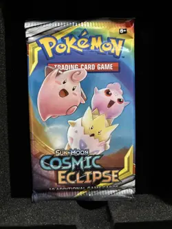 Pokemon Trading Card Game Sun & Moon Cosmic Eclipse Booster Pack SEALED 820650805899 - Image 1