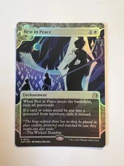 Rest in Peace - FOIL SHOWCASE - MTG Wilds of Eldraine: Enchanting Tales - NM - Image 1