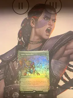 MTG Valley Mightcaller - Foil - Showcase, Bloomburrow, English - Image 1