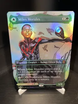 Miles Morales (0234) (Borderless) Marvel's Spider-Man Foil - Image 1