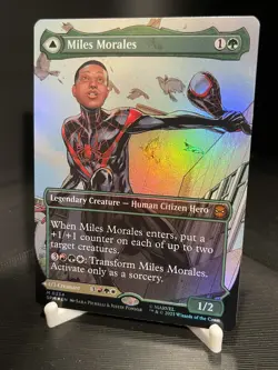 Miles Morales (0234) (Borderless) Marvel's Spider-Man Foil - Image 4