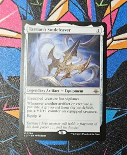 Tarrian's Soulcleaver NM Regular MTG Lost Caverns Of Ixalan Unplayed Magic - Image 1