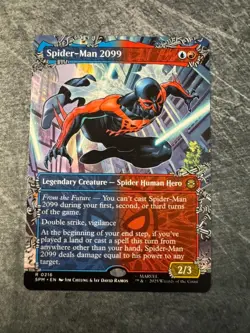 Spider-Man 2099 (0216) (Borderless) Marvel's Spider-Man Regular NM - MTG - Image 1