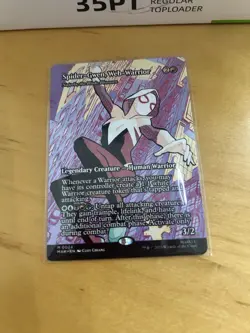 Spider-Gwen, Web-Warrior - (Borderless) Marvel Universe Eternal-Legal Regular - Image 1